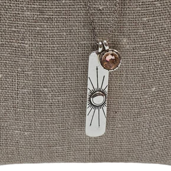 Brighton Swarovski Crystal and Silver Pl Shine On Charm and Pendant Necklace - Picture 4 of 9